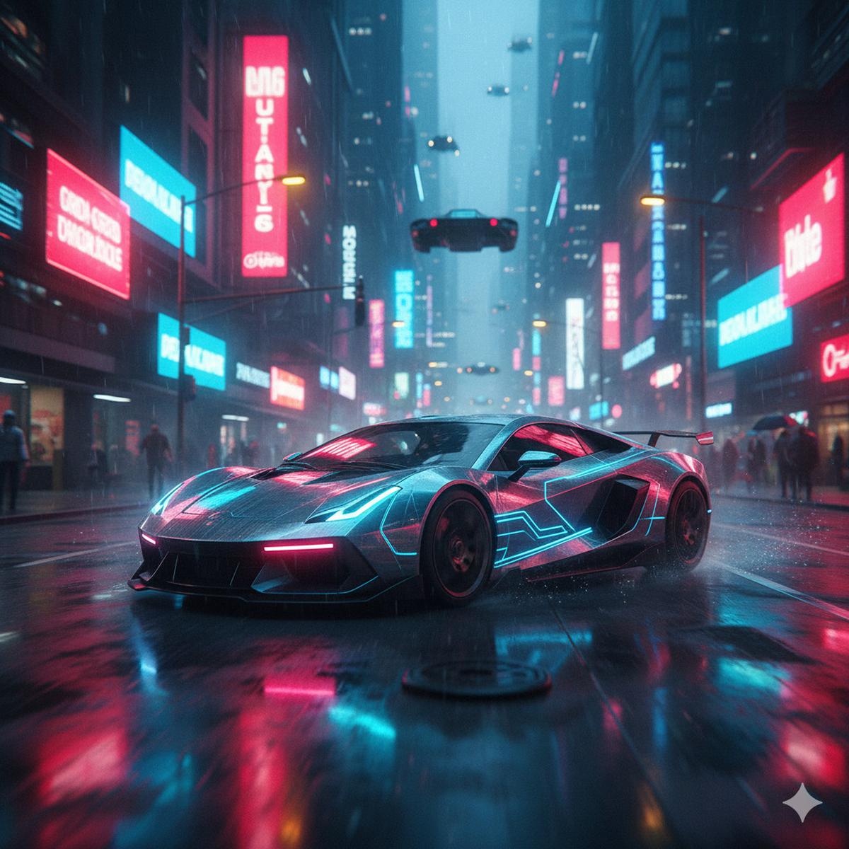 Prompt AI Edit Foto dengan Gaya Cyberpunk Neon 2025