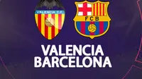 Liga Spanyol - Valencia Vs Barcelona. (Bola.com/Lamya Safadinata)