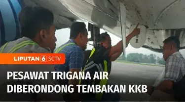 Pesawat Trigana Air berpenumpang 66 orang diberondong tembakan Kelompok Kriminal Bersenjata (KKB) di Bandara Goliat Dekai Yahukimo, Papua Pegunungan.