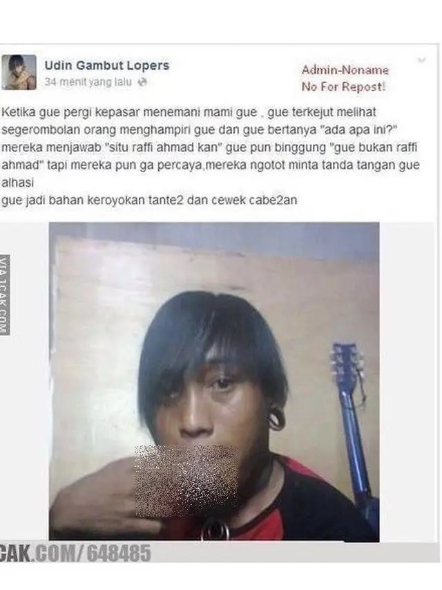 6 Status Facebook Cowok Beranjak Dewasa Ini Super Pede, Kelewat Sombong