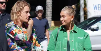 Hailey Baldwin bersemangat menikahi Justin Bieber dalam sebuah wawancara. (SHOTBYJULIAN / SPLASHNEWS.COM / HollywoodLife)