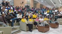 Ikatan Alumni Universitas Indonesia (ILUNI UI) Kembali menggelar Adu Gagasan Calon Ketua Umum (Caketum) periode 2025&ndash;2028. Kegiatan ini berlangsung di Auditorium FEB UI pada Selasa, 12 Agustus 2025 (Istimewa)