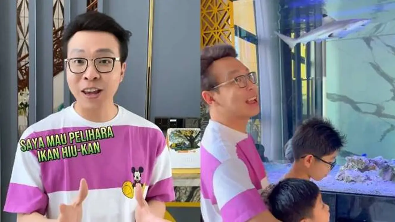 Dikecam Netizen, Ini 6 Potret dr. Richard Lee yang Pelihara Hiu