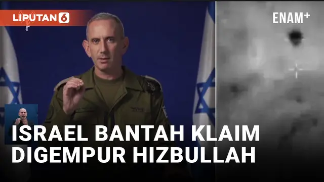 Israel Bantah Klaim Pangkalan Militer Terdampak Serangan Roket Hizbullah