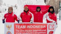 Seniman Asal Bali Raih Penghargaan di Harbin International Snow Sculpture Competition 2025, Ini Potret Karyanya yang Memukau