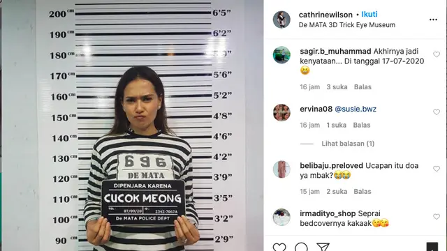 Unggahan Catherine Wilson