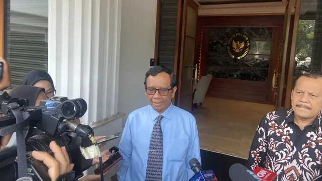 Menko Polhukam Mahfud Md (Liputan6.com/Muhammad Radityo Priyasmoro)