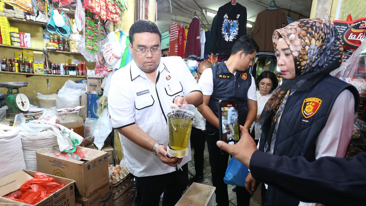 Sidak Pasar Tradisional, Tim Satgas Pangan Sumut Tak Temukan Pengurangan Isi Kemasan MinyaKita