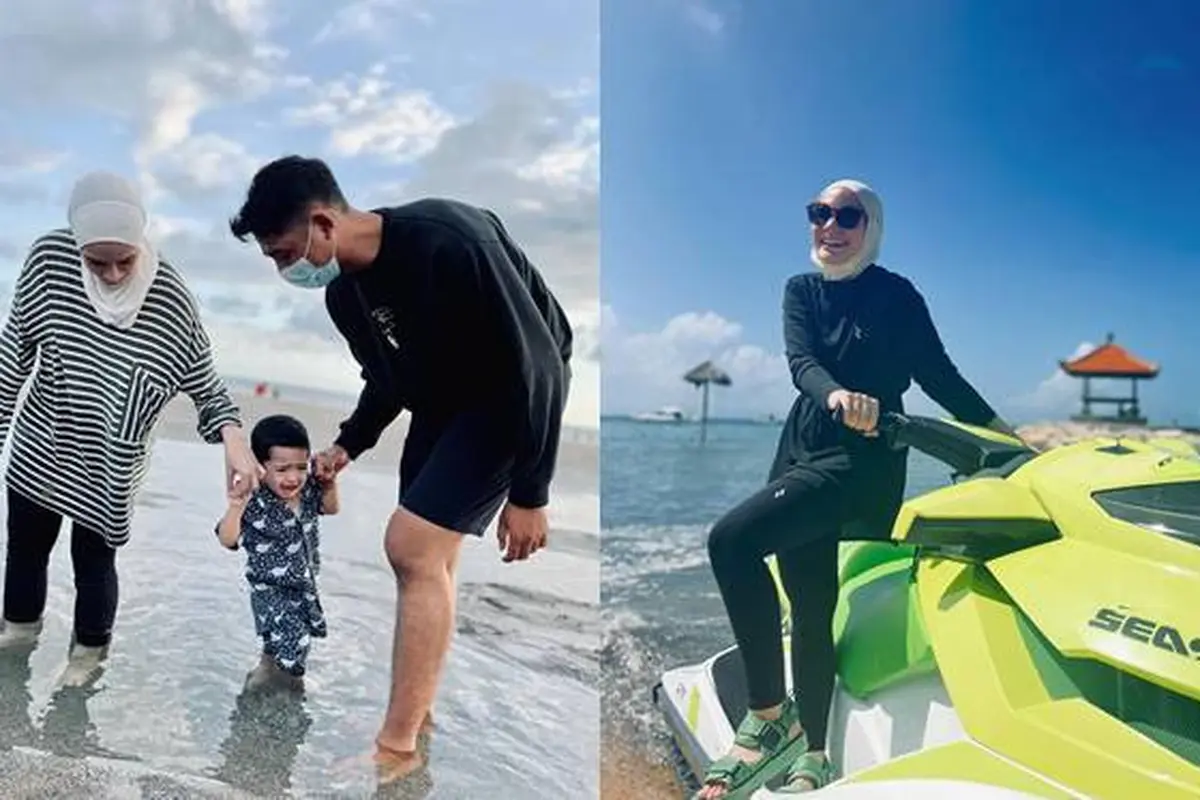 Bersama Arya Saloka, Ini 6 Momen Liburan Putri Anne Ke Bali dengan Anak