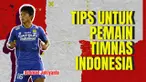 Berita video mantan pemain Timnas Indonesia yang kini masih bermain untuk Persib Bandung, Achmad Jufriyanto, memberikan tips menjadi pemain profesional.