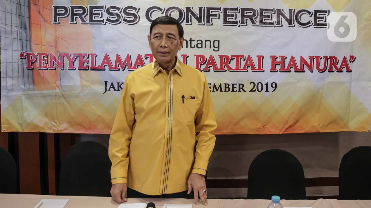 Wiranto Resmi Mundur dari Partai Hanura