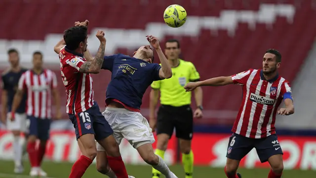 Atletico Madrid vs Osasuna di LaLiga