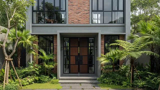 9 Desain Rumah Tanpa Pagar Anti Maling, Keamanan Optimal dengan Estetika Modern