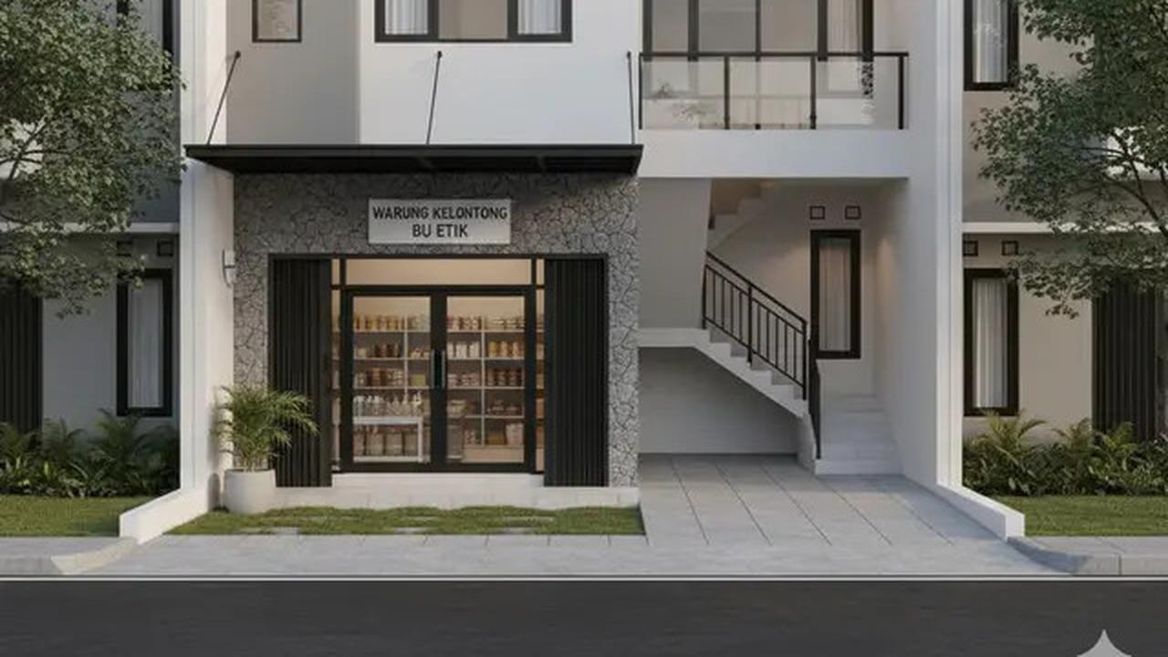 7 Model Rumah Minimalis Samping Ada Toko yang Enggak Ganggu Privasi Penghuni, Desain Fungsional untuk Hunian dan Usaha