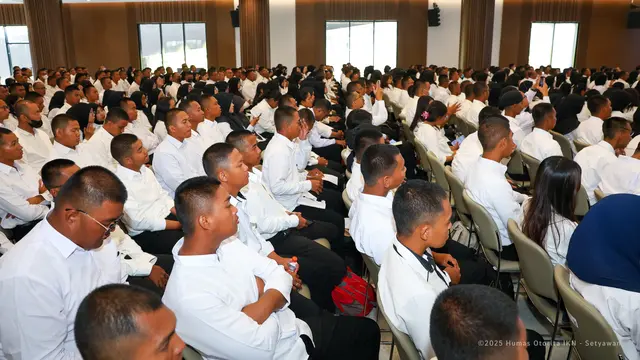 Sebanyak 574 Calon Pegawai Negeri Sipil (CPNS) Otorita Ibu Kota Nusantara (IKN) mulai menempati hunian yang telah disiapkan di IKN. (Foto: Otorita IKN)