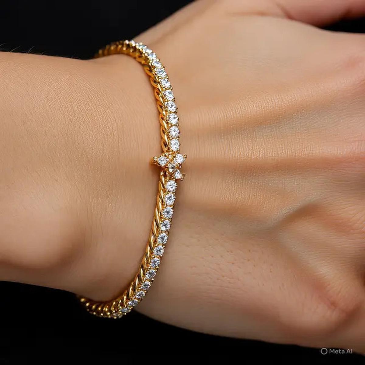 10 Model Gelang Emas Padi 5 Gram Tren 2025 dengan Desain Elegan dan Modern