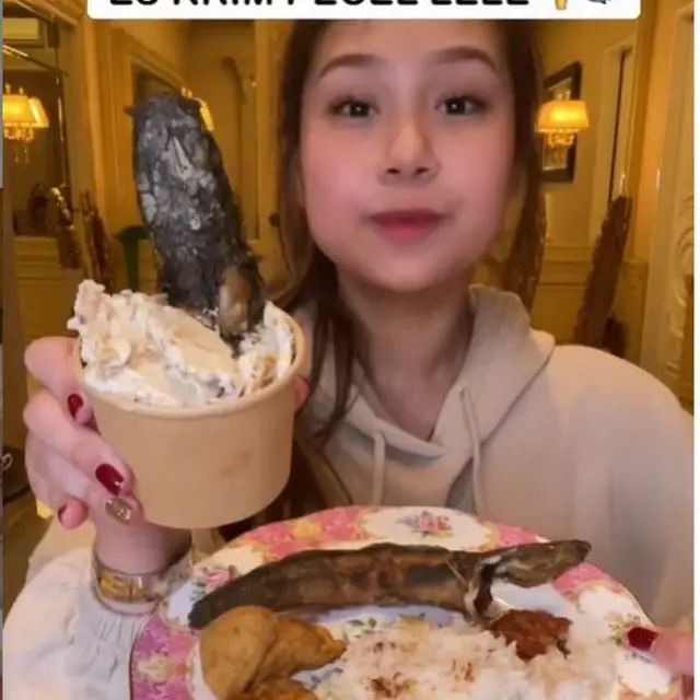 Warganet Makan Es Krim Pecel Lele ala Sisca Kohl, Apa Rasanya?