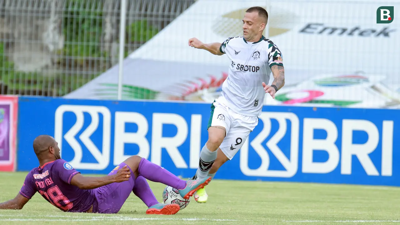 Foto: Aleksandar Rakic dan Dimas Drajad Menjadi Aktor Comeback Persikabo 1973 untuk Pukul Balik Persik Kediri di BRI Liga 1