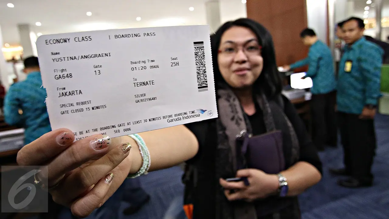 Antusias Penumpang Pada Penerbangan Perdana di Terminal 3 Ultimate