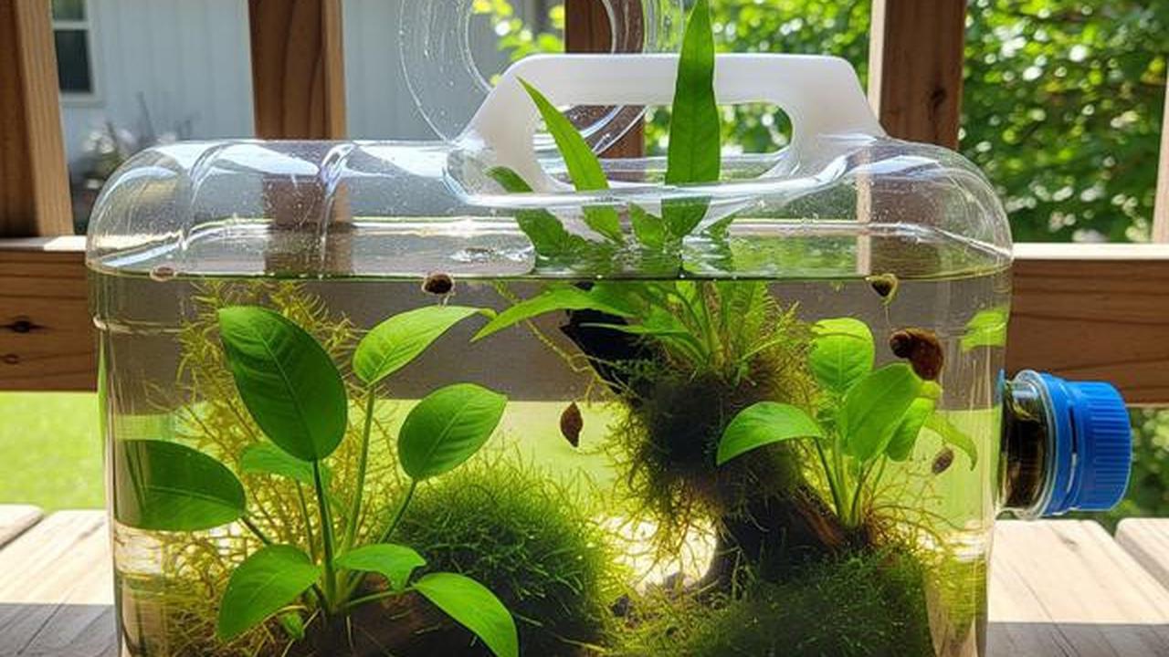 10 Desain Akuarium dari Galon Bekas, Bisa Percantik Teras Rumah