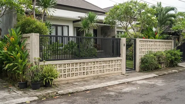 Roster Pagar Rumah