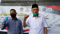 Pasangan Bakal Calon Gubernur dan Wakil Gubernur Kalimantan Utara, Udin Hianggio dan Undunsyah.