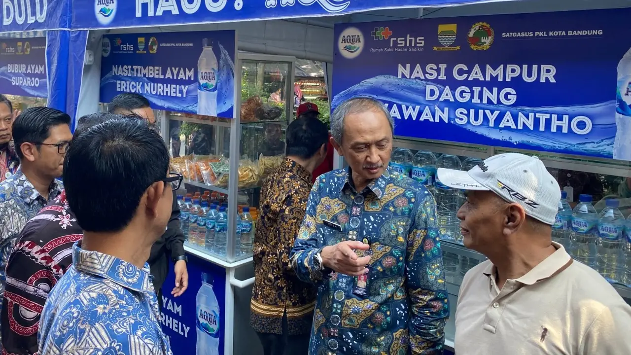 Program revitalisasi area kuliner RSUP Hasan Sadikin  menyediakan lokasi usaha baru untuk 23 pedagang kaki lima (PKL) yang sebelumnya berjualan di sepanjang jalan. (Istimewa)