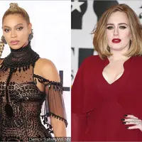 Beyonce dan Adele akan tampil di Grammy Awards 2017. (aceshowbiz.com)