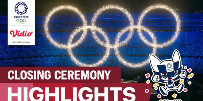 VIDEO: Melihat Kemegahan Closing Ceremony Olimpiade Tokyo 2020