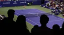 <p>Laga yang berlangsung di Billie Jean King National Tennis Center, Rabu (31/8/2022) pagi WIB, berjalan sengit. (AP/Frank Franklin II)</p>