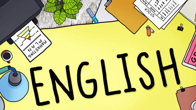 Ilustrasi belajar bahasa Inggris