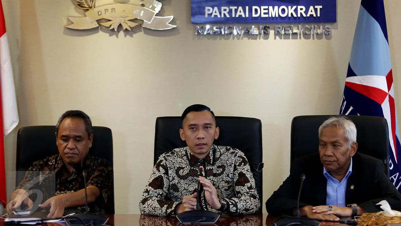 Fraksi Demokrat Tolak Hak Angket KPK-Jakarta- Johan Tallo-20170427