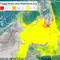 Peringatan dini tsunami yang dirilis BMKG menyusul gempa bumi tektonik berkekuatan Magnitudo 7,7 di Laut Sulawesi, pada Senin pagi, 8 Juni 2026 pukul 06.37 WIB. (BMKG)
