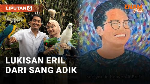 VIDEO: Lukisan Eril Karya Zara, Putri Ridwan Kamil