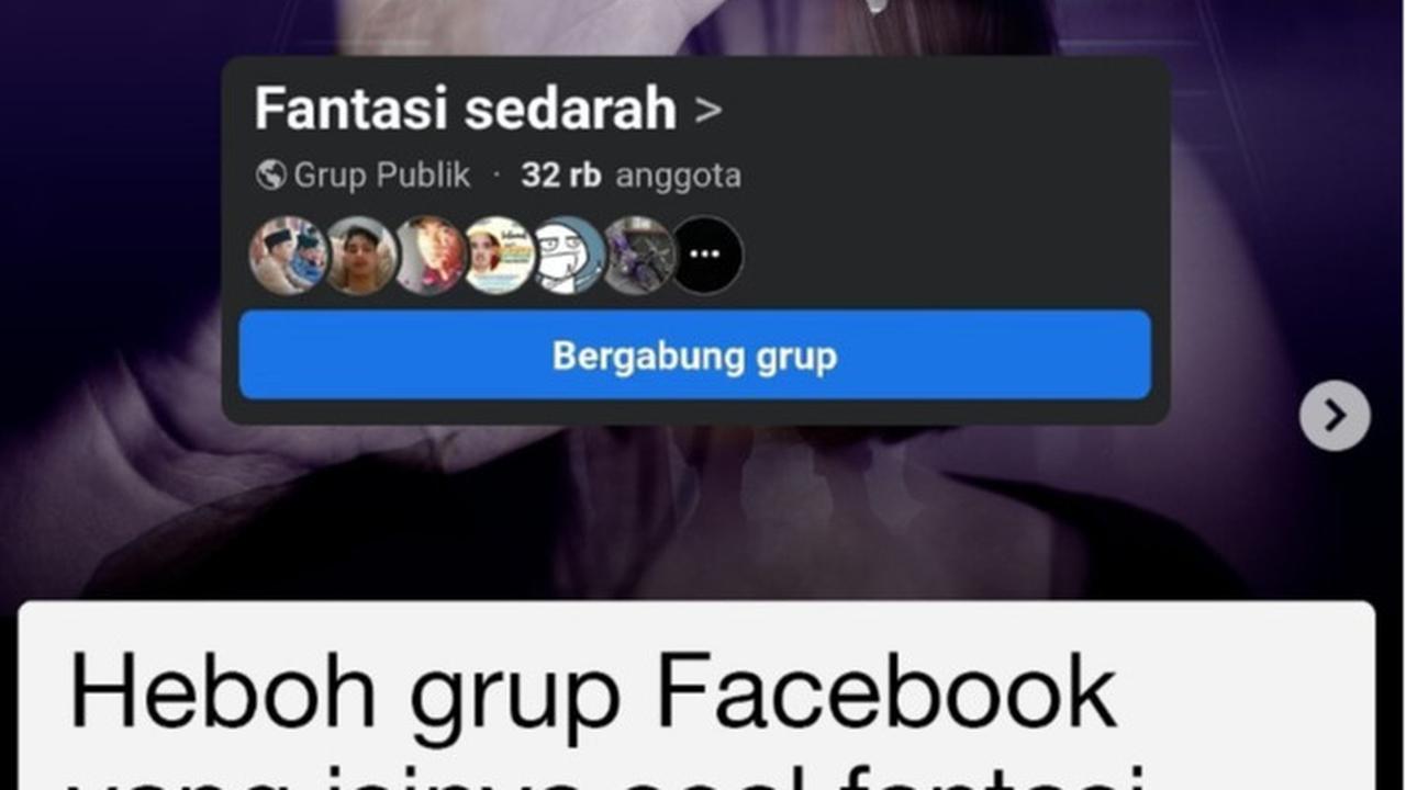 Heboh grup fantasi sedarah