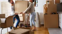 Ilustrasi pindah rumah. (Shutterstock)
