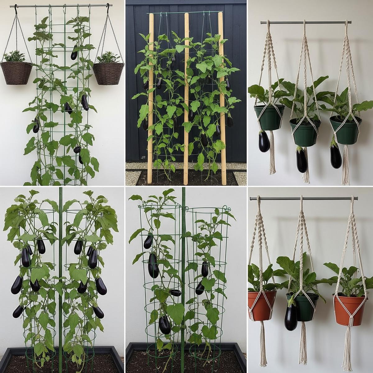 Cara Membuat Kebun Terong Gantung Sederhana (Image by Gemini AI)