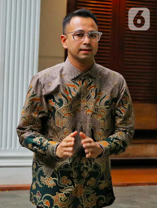 Seperti diketahui, pada Pemilihan Presiden (Pilpres) 2024, Raffi Ahmad dan istrinya, Nagita Slavina, masuk dalam deretan selebritas yang mendukung kemenangan Prabowo Subianto-Gibran Rakabuming Raka. (Liputan6.com/Angga Yuniar)