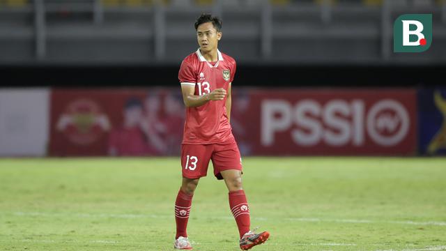 Pemain Timnas Indonesia U-20 Dimas Juliono Pamungkas