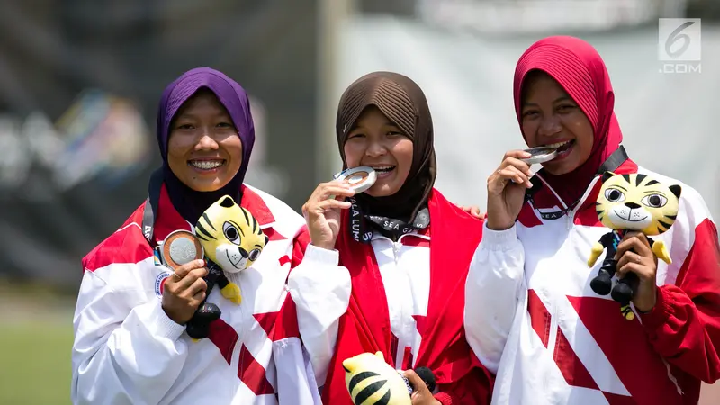 Tim Panahan Putri Indonesia Raih Perak