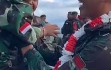 Momen Haru TNI yang Lama Bertugas di Papua Kembali Pulang, Anak Tak Mau Digendong hingga Nangis saat Bertemu