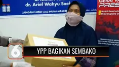 Vaksinasi massal di Polres Sukoharjo dalam rangka memperingati Hari Bhayangkara, tergetkan 4.000 warga. Tim YPP SCTV-Indosiar turut ambil peran dalam kegiatan ini dengan membagikan bantuan sembako dan masker kepada warga.