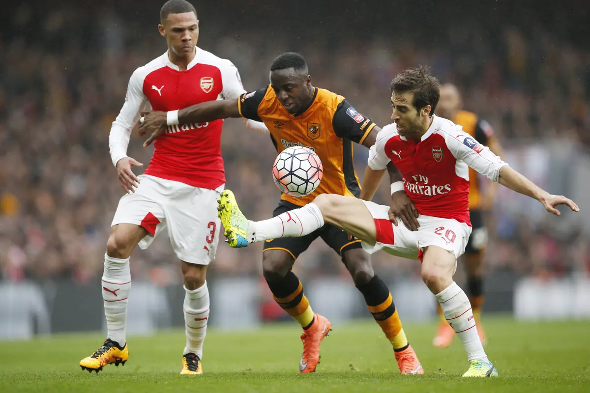 Arsenal vs Hull City (Liputan6)