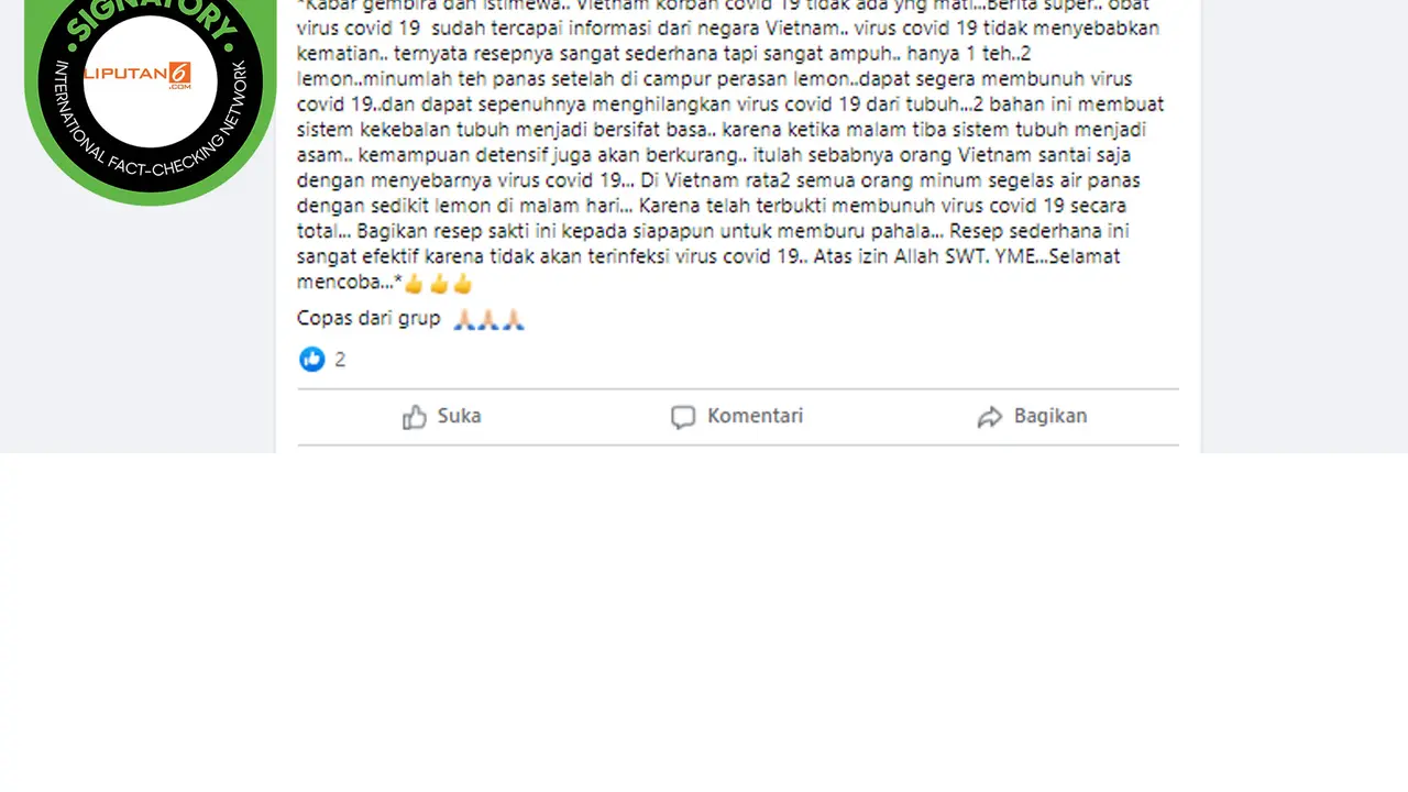 Klaim Vietnam tanpa kasus kematian akibat covid-19