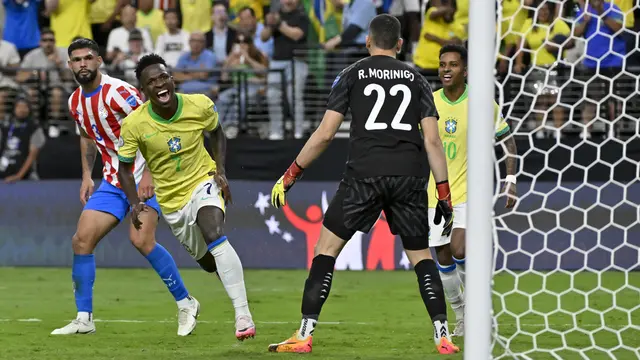 Timnas Paraguay Vs Timnas Brasil