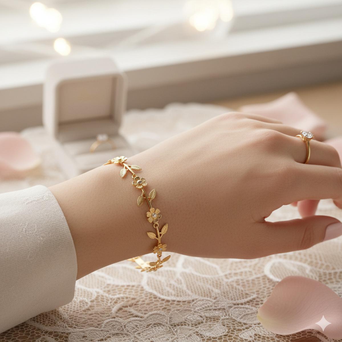 8 Model Gelang Emas 2 Gram untuk Lamaran &amp; Pernikahan, Mewah Tanpa Berlebihan