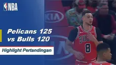julius Randle muncul dari bangku cadangan untuk Pelikan dengan 31 poin ketika New Orleans mengalahkan Chicago 125-120. Lauri Markkanen mencatat 30 poin dan 10 rebound untuk Bulls saat kalah.