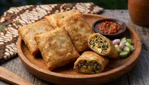 Resep Martabak Telur Mini Kulit Lumpia yang Renyah dan Gurih