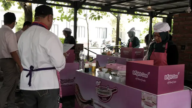 Semangat Berkreasi di Dapur, Intip Keseruan Mini Audition Pertamina Bright Gas Cooking Competition 2026 di Tegal!