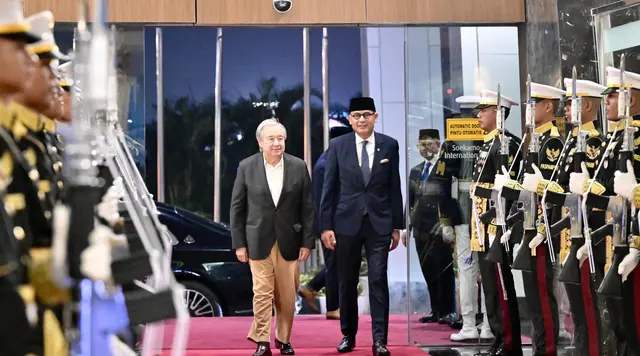 Tiba di Indonesia, Sekjen PBB Akan Bertemu Presiden Prabowo
